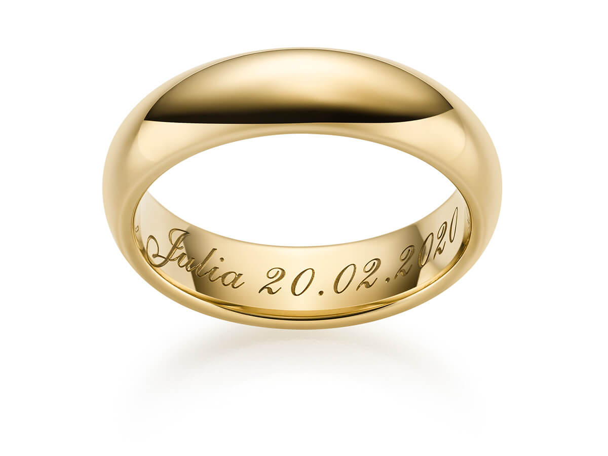 2 x Edelstahl Ring Freundschaftsring Ehering Trauring Gravur kostenlos   20136 