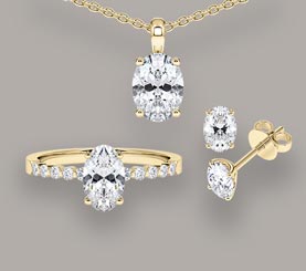 Im Labor hergestellte Diamanten