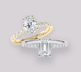 Im Labor hergestellte Diamanten